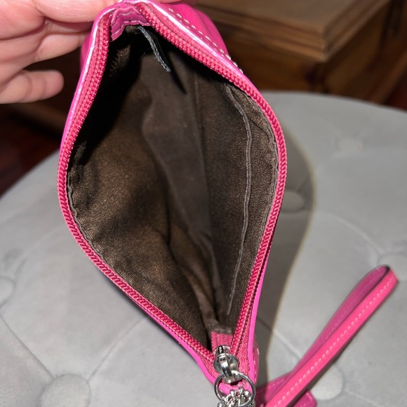 Coach Pink Wristlet - Picture 4 of 15